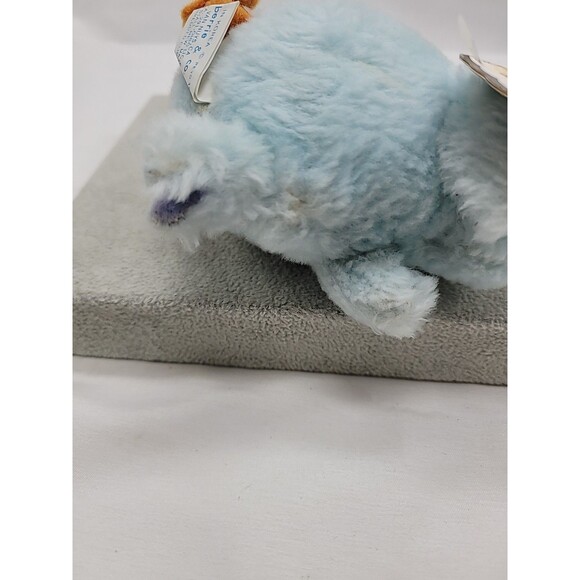 WALLACE BERRIE 1982 VINTAGE GODFREY GOONY BLUE BIRD PLUSH STUFFED ANIMAL TOY 4" - Picture 10 of 16